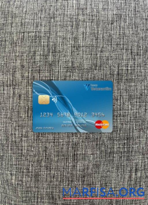 Downloadable Brazil Votorantim bank mastercard photolook front example